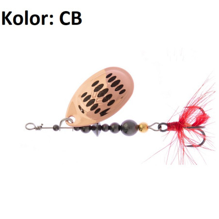 Błystka obrotowa Mikado - Hypnotic 3,5g CB Błystka obrotowa Mikado - Hypnotic 3,5g CB