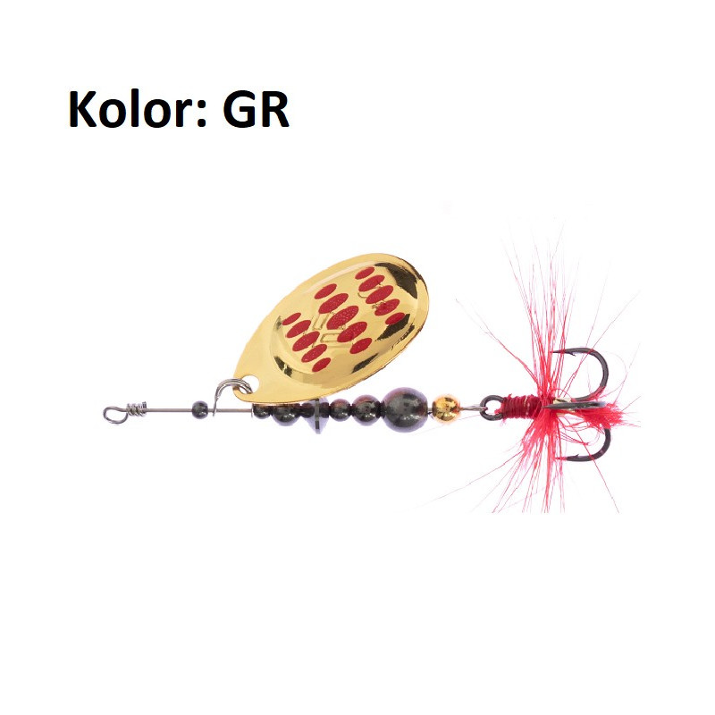 Błystka obrotowa Mikado - Hypnotic 4,3g GR Błystka obrotowa Mikado - Hypnotic 4,3g GR