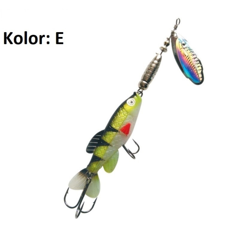 Błystka obrotowa Jaxon HR Rotus Minnow 18g roz.3 E