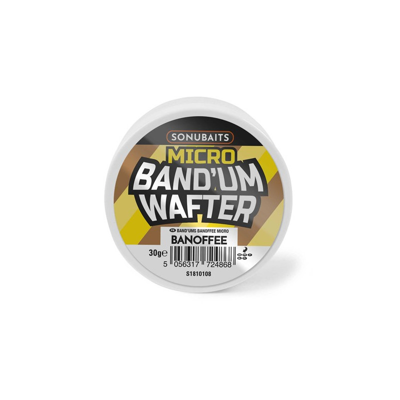 Waftersy Sonubaits Band\'Um Micro 30g - Banoffee Waftersy Sonubaits Band\'Um Micro 30g - Banoffee