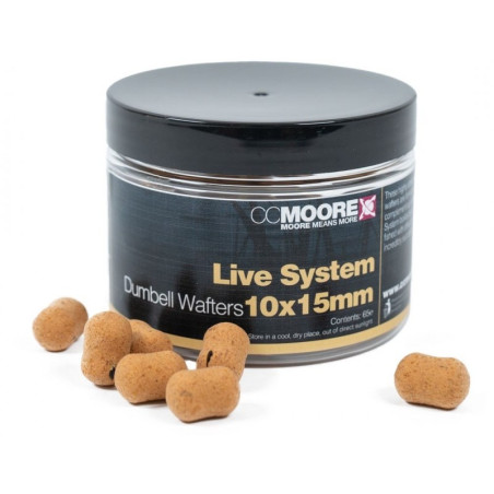 Kulki CCMore Dumbell Wafters 10/15mm - Live System Kulki CCMore Dumbell Wafters 10/15mm - Live System