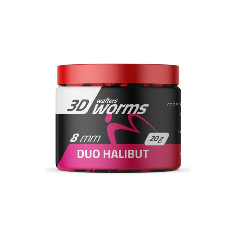Przynęta Match Pro 3D Worms Wafters 20g - 8mm Duo Halibut