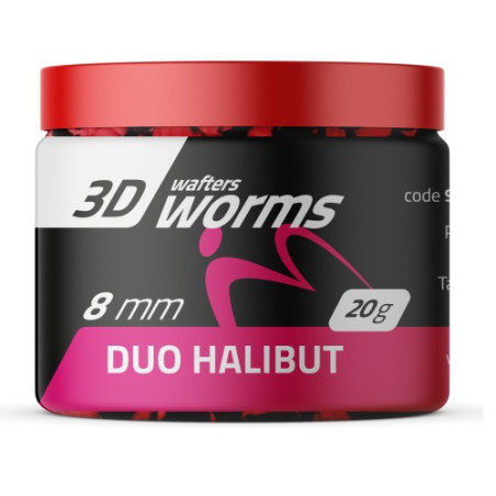 Przynęta Match Pro 3D Worms Wafters 20g - 8mm Duo Halibut