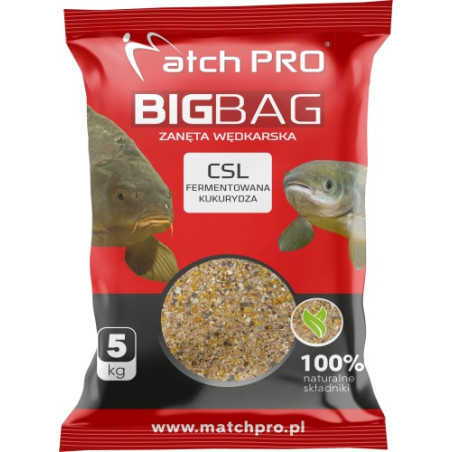 Zanęta Match Pro Big Bag 5kg - CSL FERMENTOWANA KUKURYDZA