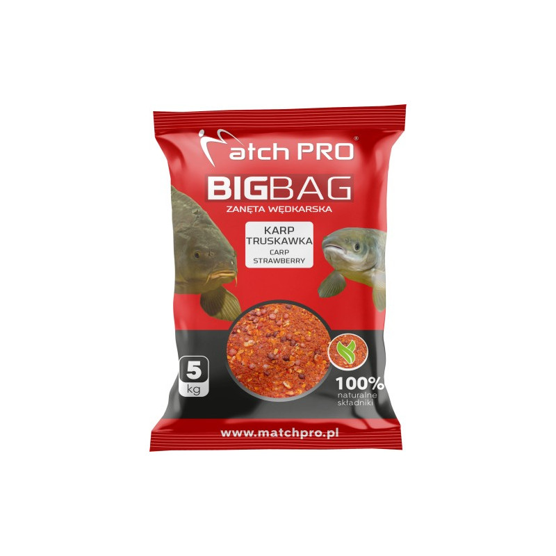 Zanęta Match Pro Big Bag 5kg - TRUSKAWKA