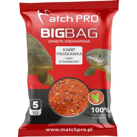 Zanęta Match Pro Big Bag 5kg - TRUSKAWKA