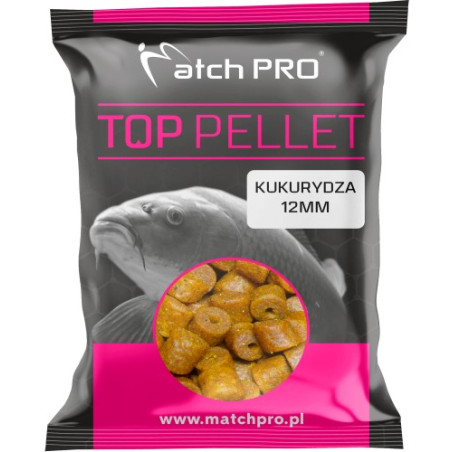 Pellet Match Pro TOP Drilled 700g - 12mm Kukurydza