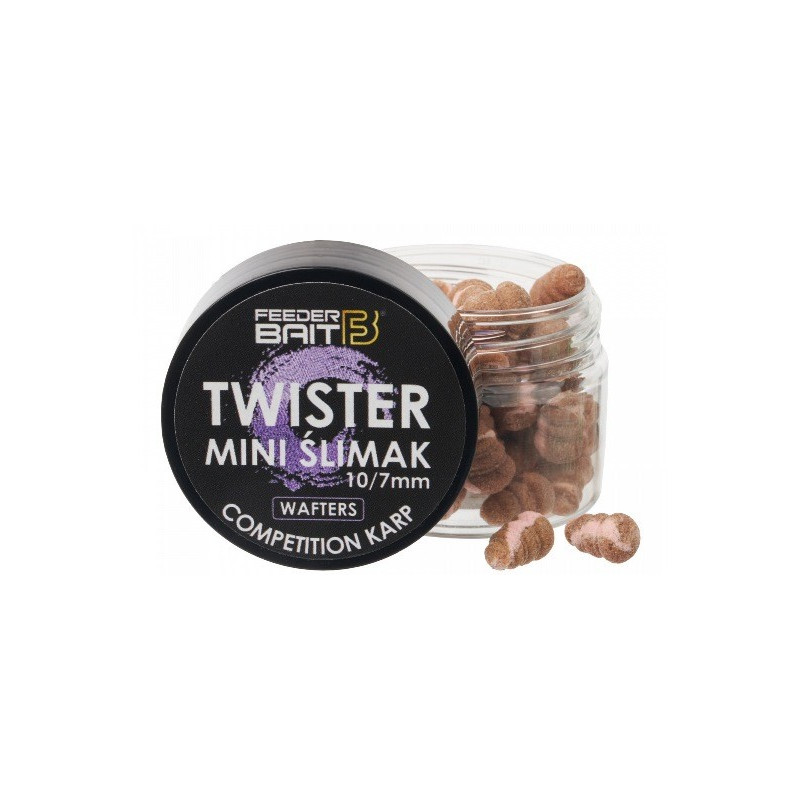 Przynęta Feeder Bait Mini Ślimak Twister Wafters 10/7mm - competition carp