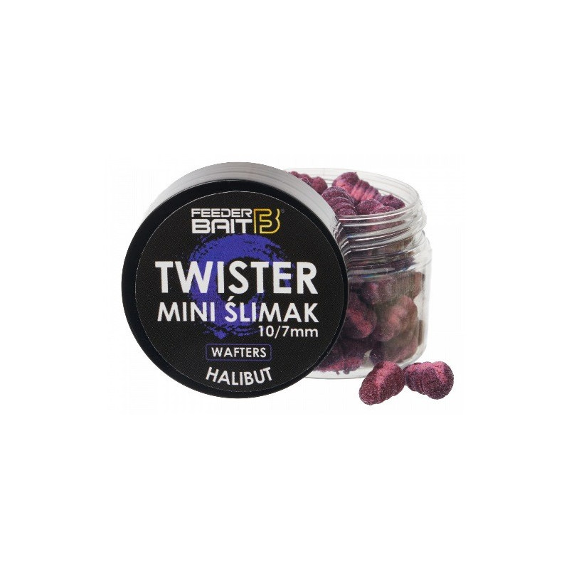 Przynęta Feeder Bait Mini Ślimak Twister Wafters 10/7mm - Halibut