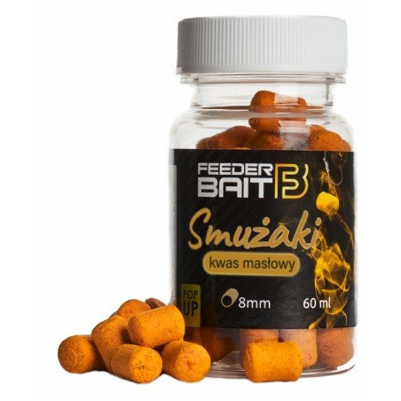 Przynęta Feeder Bait Smużaki Dumbells 8/10mm - KWAS MASŁOWY