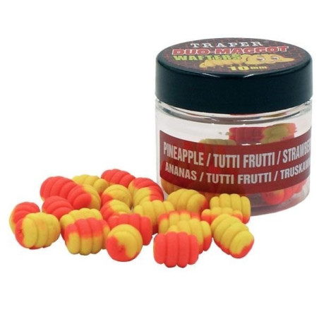 Przynęta Traper Duo-Maggot Wafters Method Feeder 25g - 10mm Ananas/Tutti Frutti/Truskawka