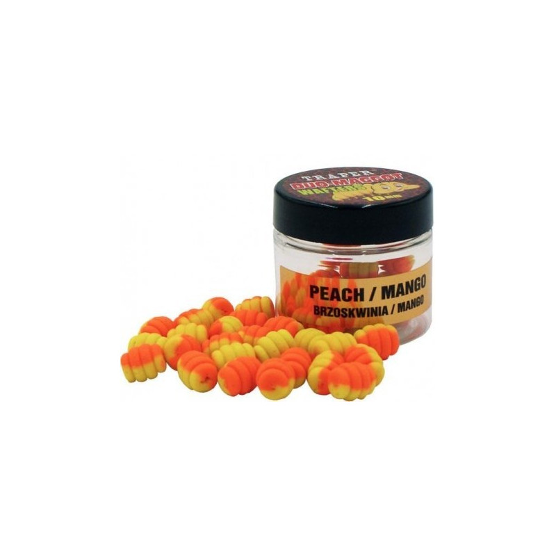 Przynęta Traper Duo-Maggot Wafters Method Feeder 25g - 10mm brzoskwinia/mango