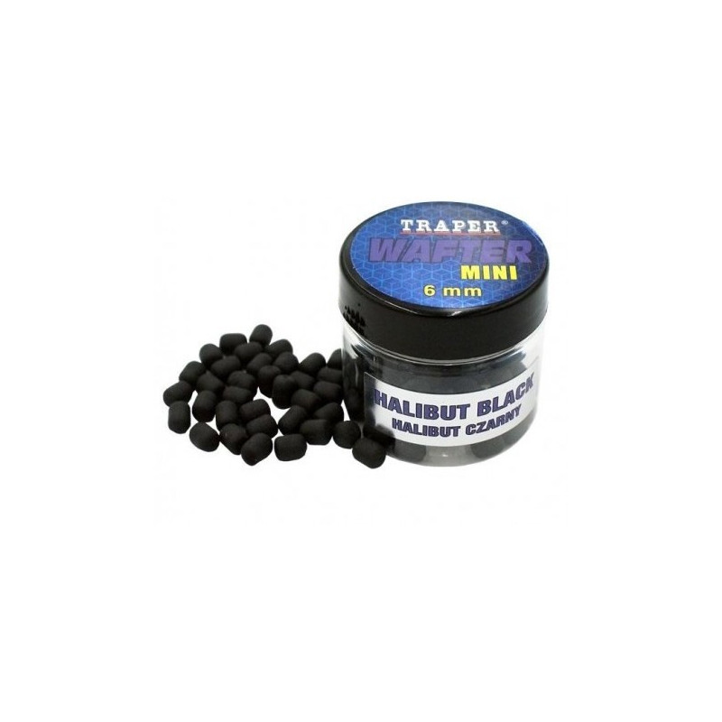 Przynęta Traper Wafter Mini Method Feeder 15 g / 6mm / Halibut Czarny