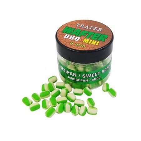 Przynęta Traper Wafter Mini Duo Color Method Feeder 15g - 6mm Marcepan/Miód