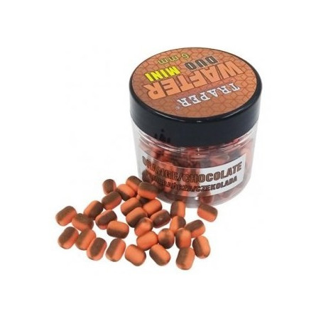 Przynęta Traper Wafter Mini Duo Color Method Feeder 15g - 6mm pomarańcza/czekolada