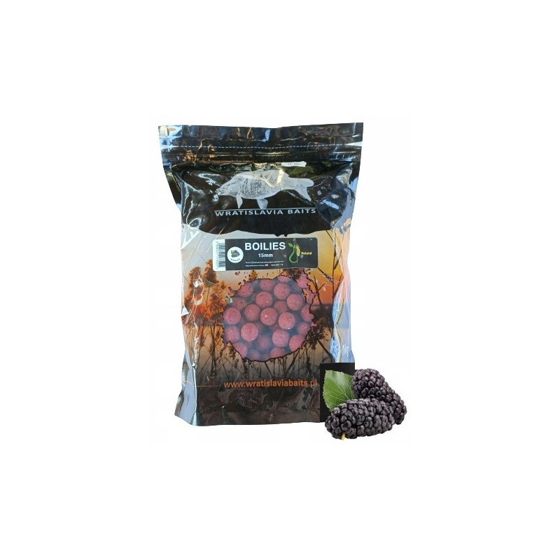 Kulki zanętowe Wratislavia Baits natural 1kg 20 / Morwa