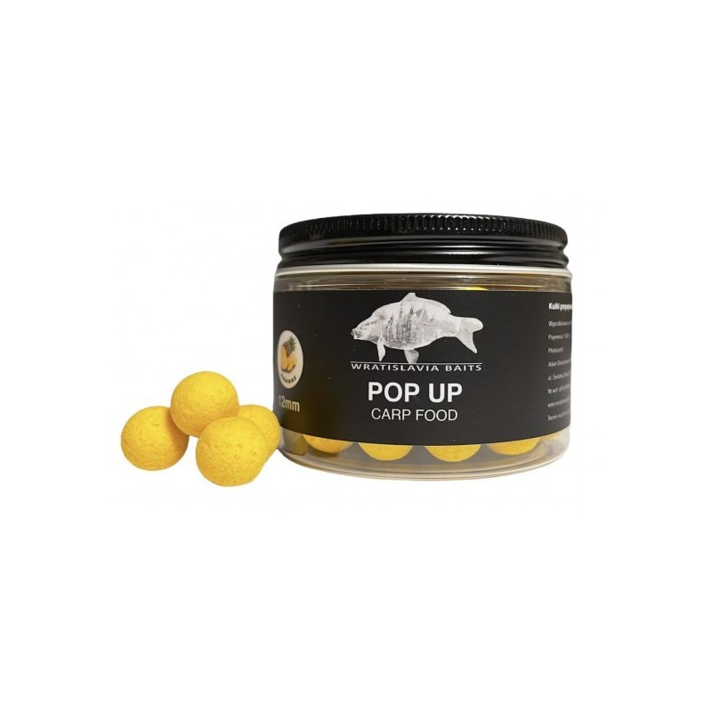 Kulki Wratislavia Baits Pop Up Carp food 150 ml 16mm / Ananas