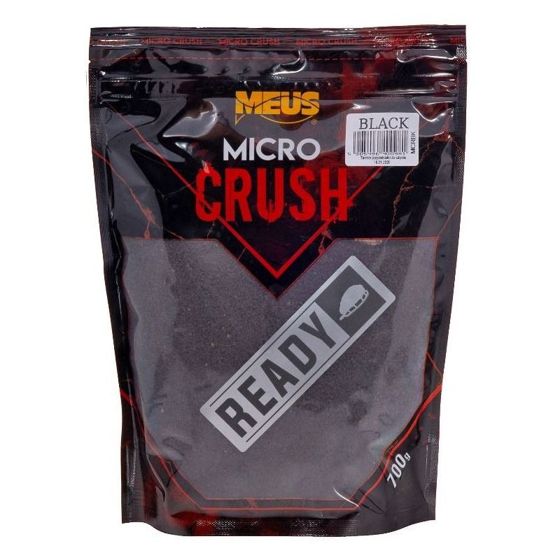 Pellet Meus Micro Crush Ready 700g - black