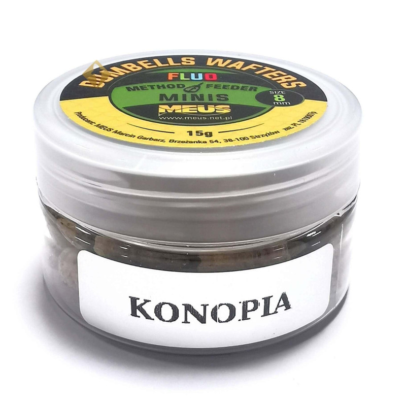 Kulki Meus hakowe Dumbells Fluo Wafters MINIS 15g / 8mm Kulki Meus hakowe Dumbells Fluo Wafters MINIS 15g / 8mm
