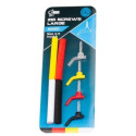 Pozycjoner Zig Screw Kit Mixed Colour czarny/żółty/czerwony/przeźroczysty NASH Pozycjoner Zig Screw Kit Mixed Colour czarny/żółty/czerwony/przeźroczysty NASH