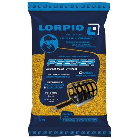 Zanęta Lorpio Feeder Grand Prix 1kg - Yellow