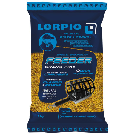 Zanęta Lorpio Feeder Grand Prix 1kg - Natural Zanęta Lorpio Feeder Grand Prix 1kg - Natural