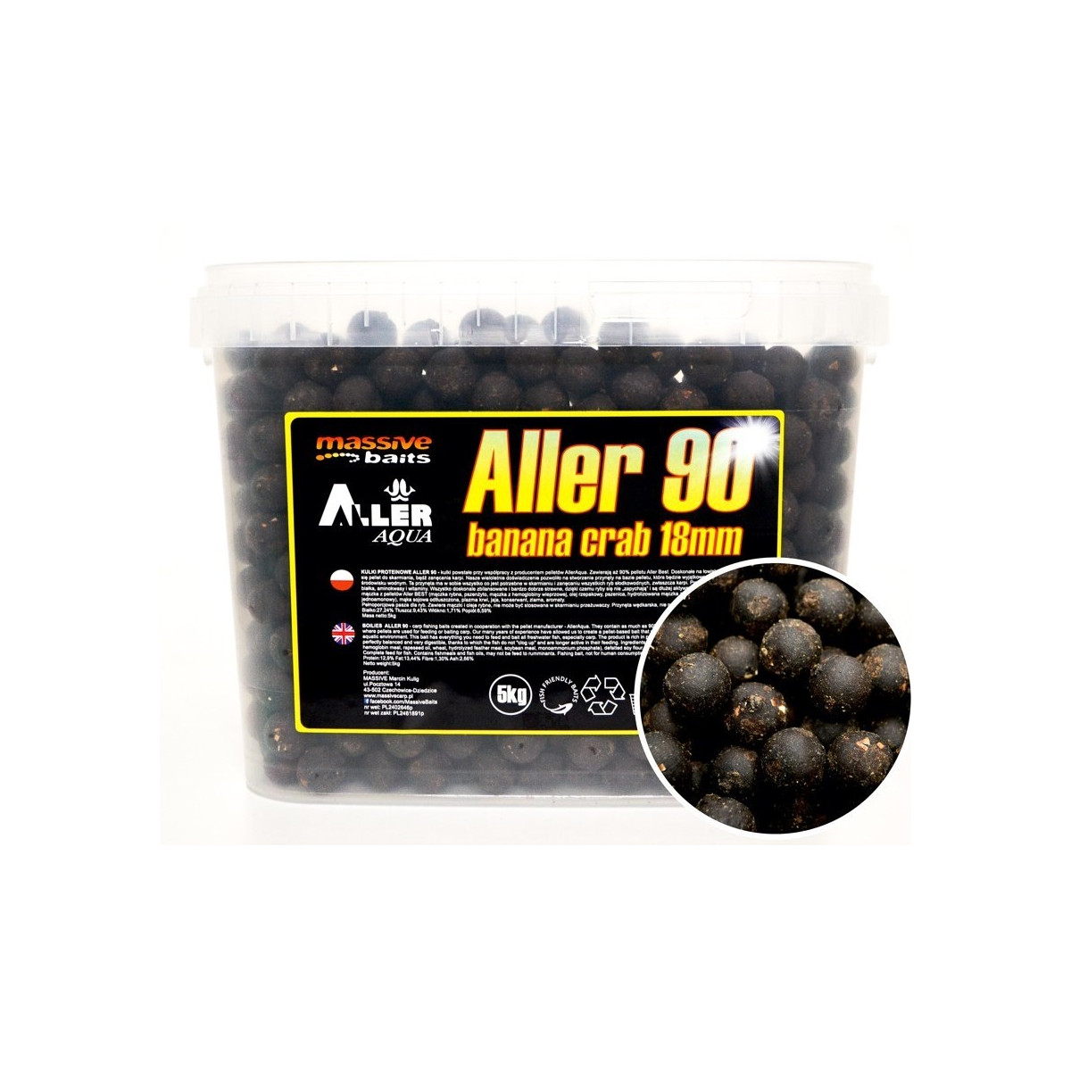 kulki-proteinowe-aller-90-natural-5kg-massive-baits