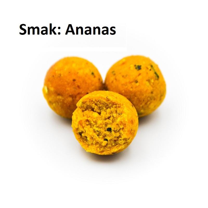 Kulki proteinowe Massive Baits ECO BOILIES 3kg - 18mm Ananas Kulki proteinowe Massive Baits ECO BOILIES 3kg - 18mm Ananas