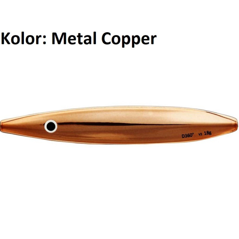 Błystka Westin D360° V2 18g Metal Copper Błystka Westin D360° V2 18g Metal Copper