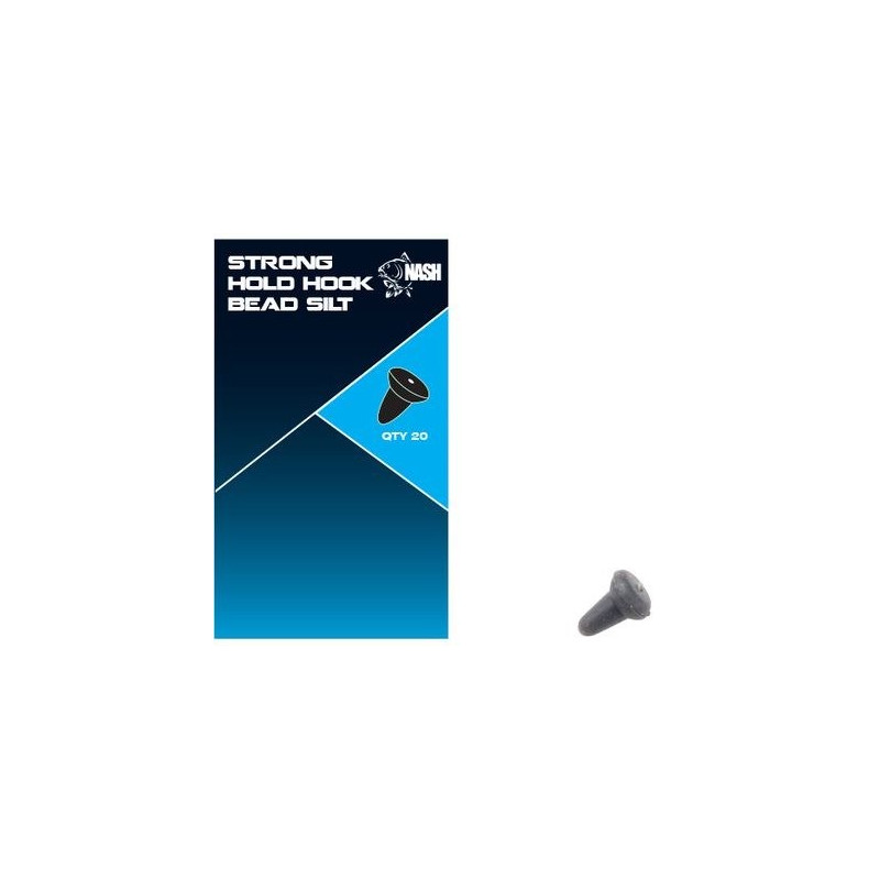 Stopery Strong Hold Hook Bead czarny NASH