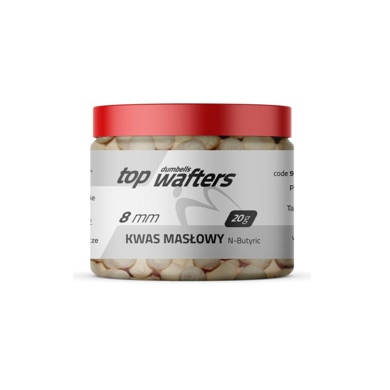 Przynęta Match Pro Top Dumbells Wafters 20g - 8mm KWAS MASŁOWY