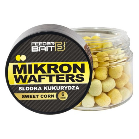 Przynęta Feeder Bait Micron Wafters 6mm - Słodka kukurydza