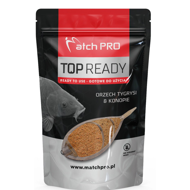 Zanęta Match Pro TOP READY METHODMIX 700g / Orzech tygrysi Zanęta Match Pro TOP READY METHODMIX 700g / Orzech tygrysi