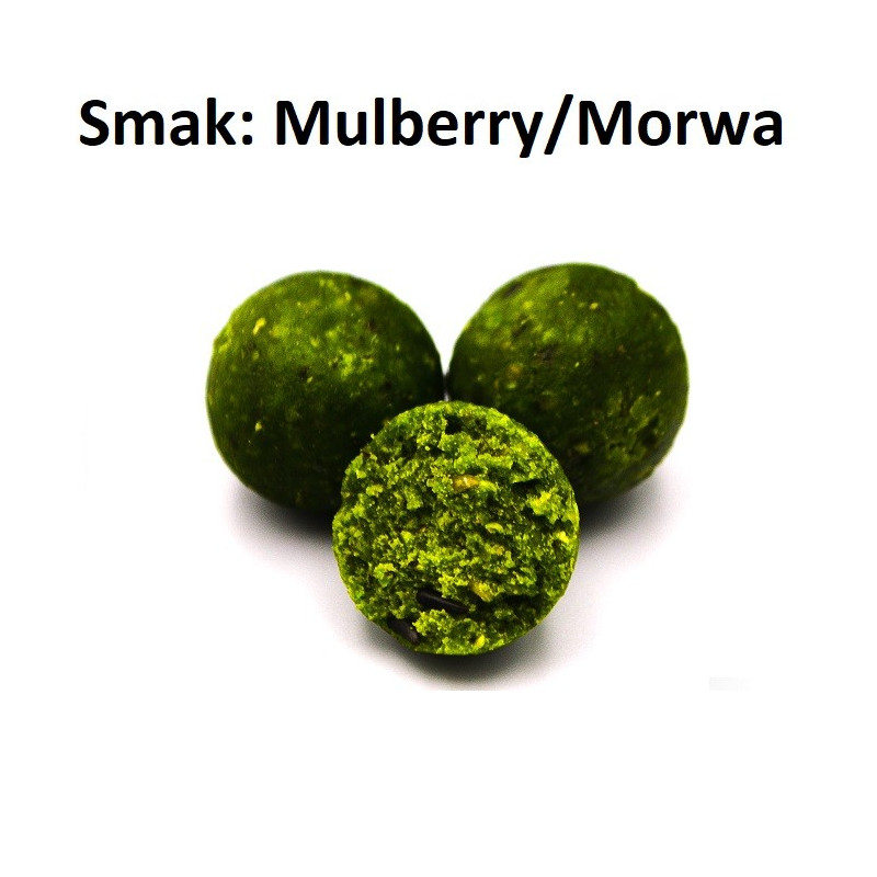 Kulki proteinowe Massive Baits ECO BOILIES 3kg - 18mm MULBERRY/MORWA Kulki proteinowe Massive Baits ECO BOILIES 3kg - 18mm MULBERRY/MORWA