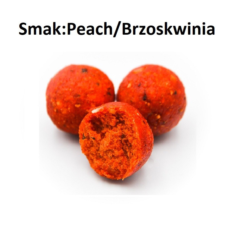 Kulki proteinowe Massive Baits ECO BOILIES 3 kg 18 mm / PEACH/BRZOSKWINIA Kulki proteinowe Massive Baits ECO BOILIES 3 kg 18 mm / PEACH/BRZOSKWINIA