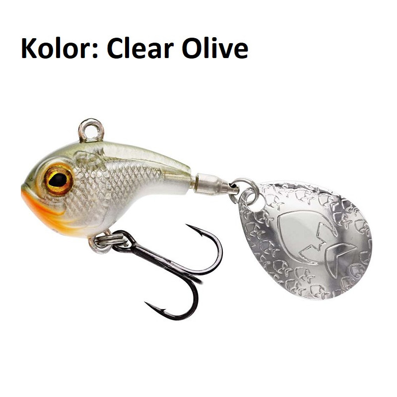 Przynęta Westin DropBite Spin Tail Jig 8g 2,6cm clear olive Przynęta Westin DropBite Spin Tail Jig 8g 2,6cm clear olive