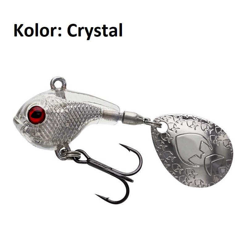 Przynęta Westin DropBite Spin Tail Jig 8g 2,6cm crystal