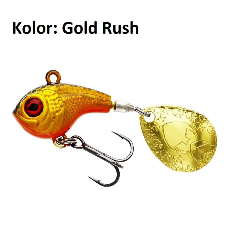 Przynęta Westin DropBite Spin Tail Jig 8g 2,6cm gold rush
