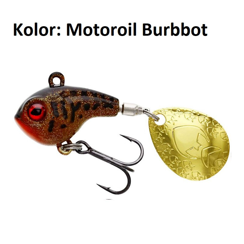 Przynęta Westin DropBite Spin Tail Jig 8g 2,6cm Motoroil Burbot