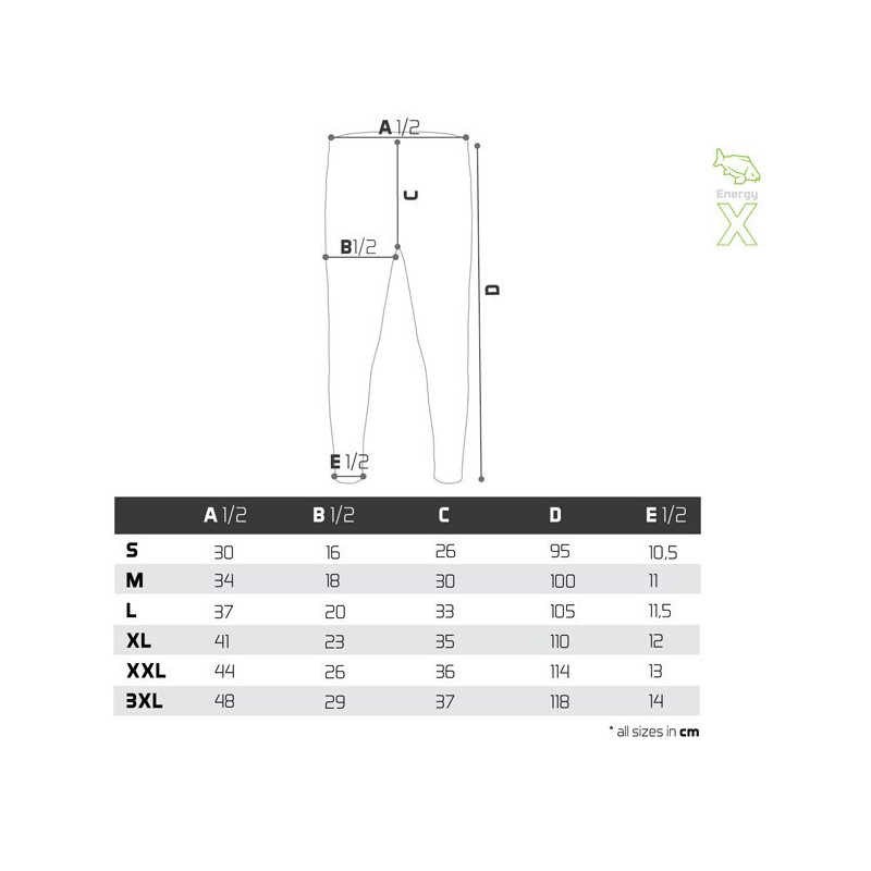 Bielizna termiczna część dolna EnergyX roz. L Delphin Bielizna termiczna część dolna EnergyX roz. L Delphin