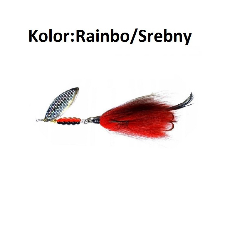 Błystka Mepps Giant Tandem 45g roz.7 Rainbo/Srebrny