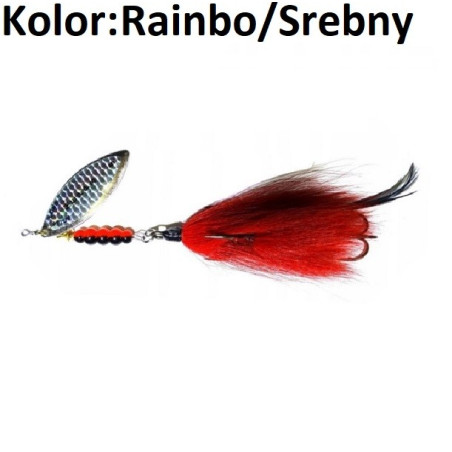 Błystka Mepps Giant Tandem 45g roz.7 Rainbo/Srebrny