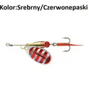 Błystka Bullet Silver/Red Striped 3g srebrny/czerwone paski Cormoran Błystka Bullet Silver/Red Striped 3g srebrny/czerwone paski Cormoran