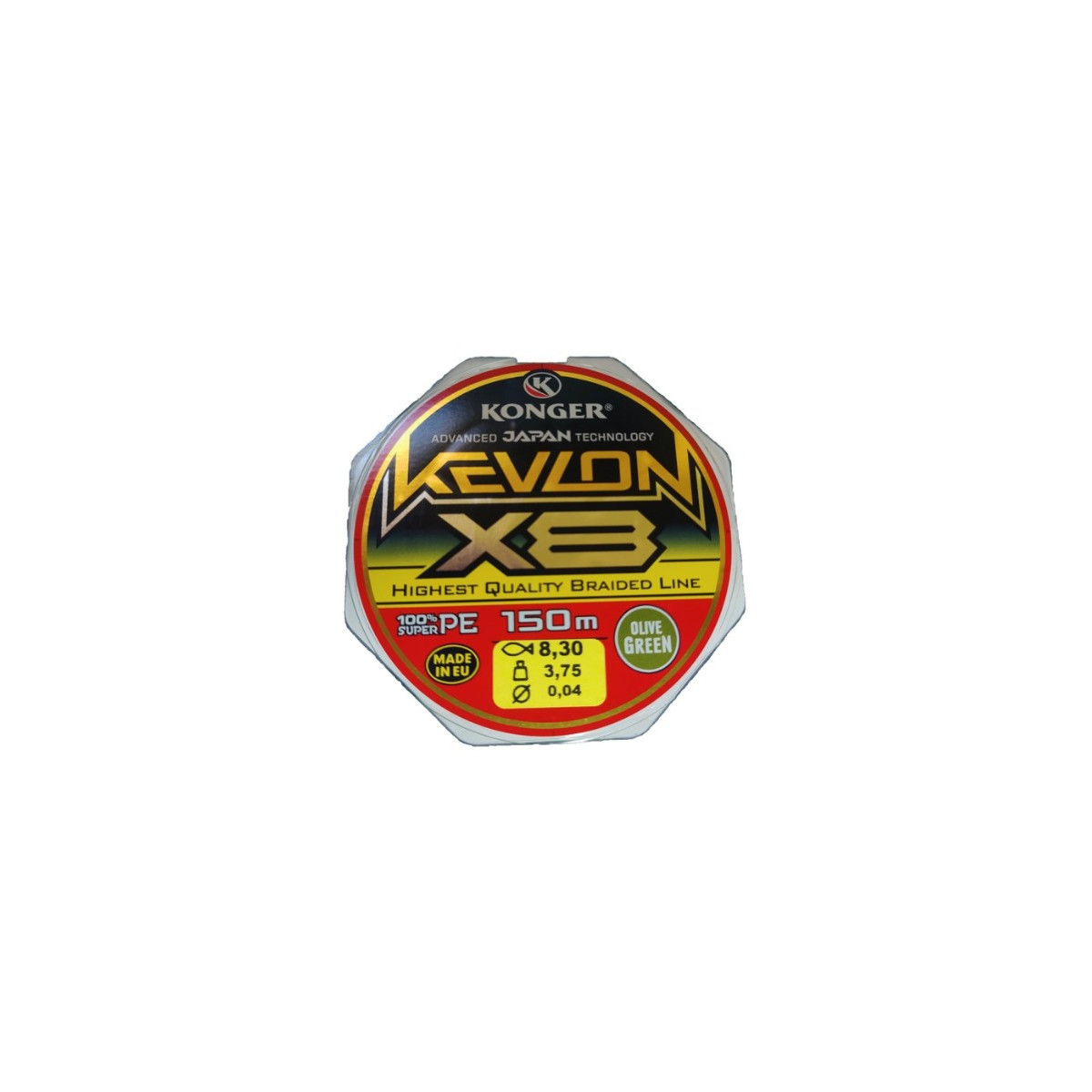 plecionka-kevlon-x-8-olive-green-konger