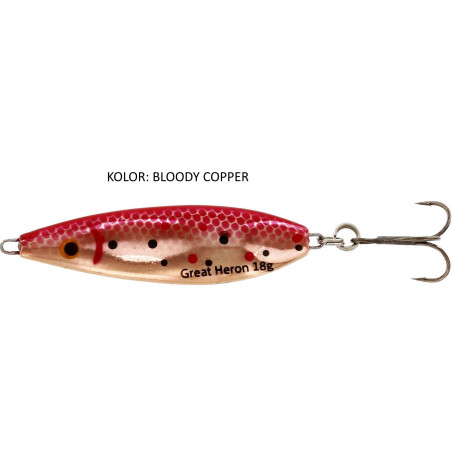 Przynęta Westin Great Heron 18g bloody copper Przynęta Westin Great Heron 18g bloody copper