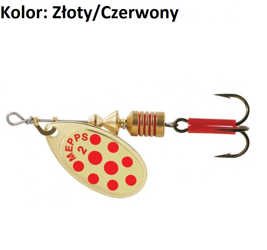 blystka-aglia-decoree-zlota-w-kropki-mepps blystka-aglia-decoree-zlota-w-kropki-mepps