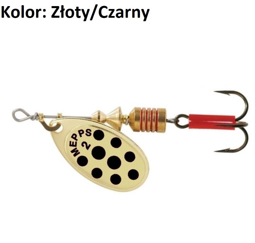 blystka-aglia-decoree-zlota-w-kropki-mepps blystka-aglia-decoree-zlota-w-kropki-mepps