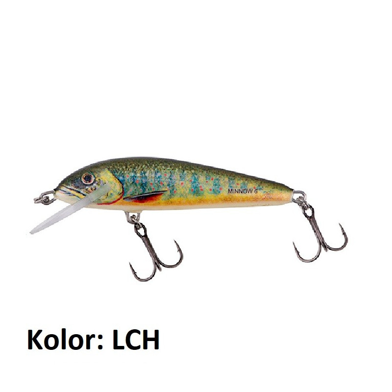 Wobler Salmo Minnow M7F 7cm LCH