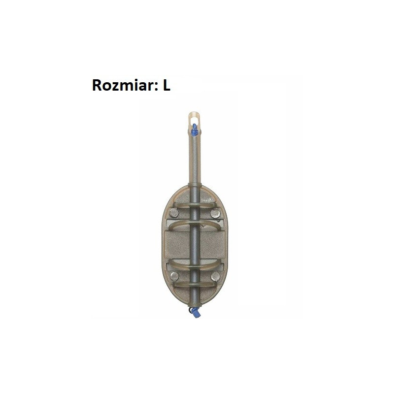 Koszyk Preston Elasticed Flat Method Feeder 60g / roz. L Koszyk Preston Elasticed Flat Method Feeder 60g / roz. L
