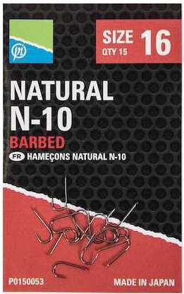 haczyki-natural-n-10-preston haczyki-natural-n-10-preston